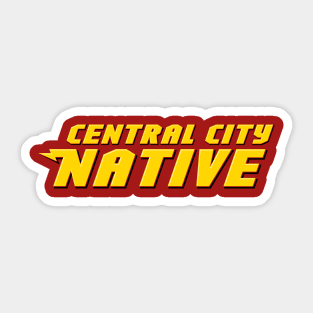 Central City Native Sticker